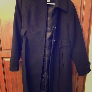 Womens Maternity Pea Coat. Size Medium. EUC.